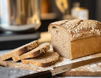 Juicy wholemeal bread